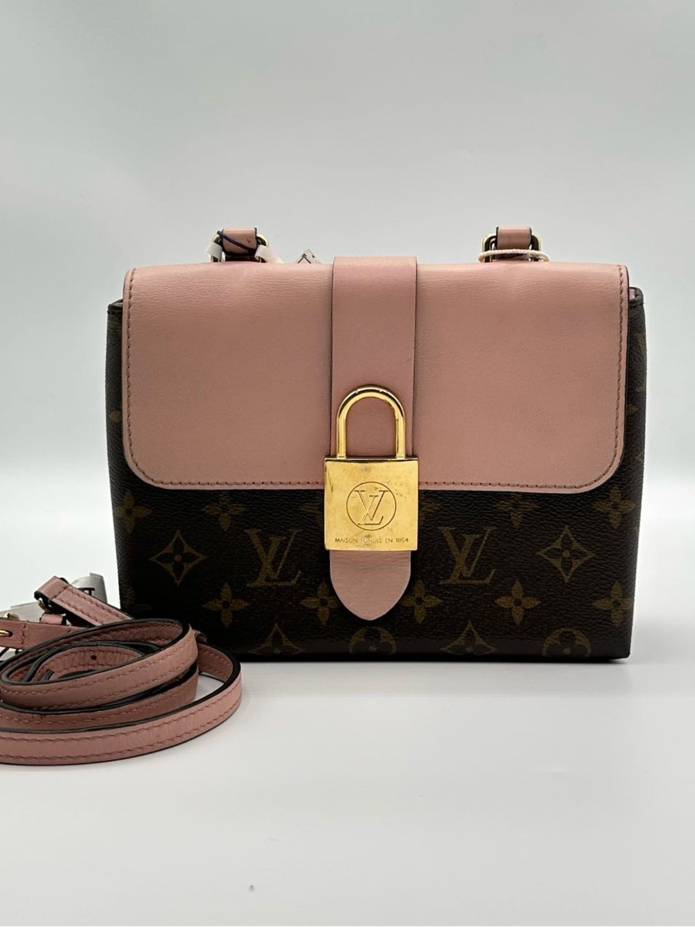 #79 LV Locky Monogram and Pink